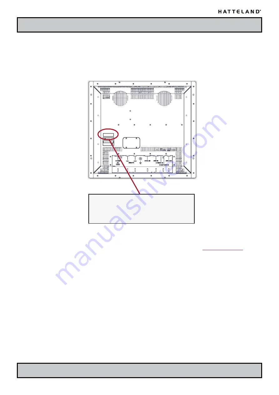 Hatteland JH 10T06 MMD User Manual Download Page 12