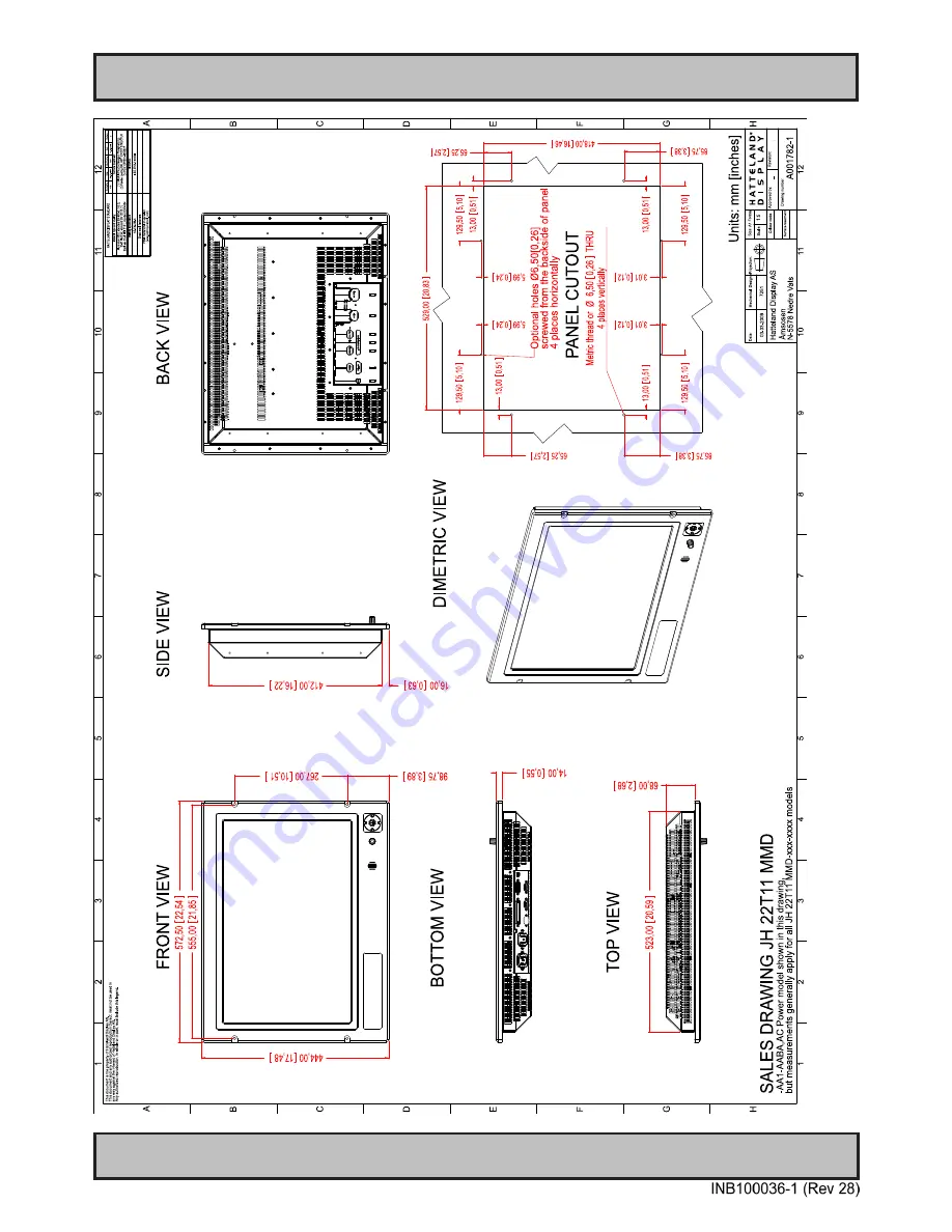 Hatteland JH 15T17 MMD Series Скачать руководство пользователя страница 70