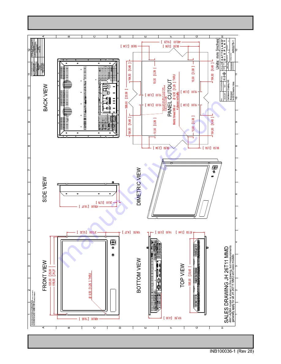 Hatteland JH 15T17 MMD Series Скачать руководство пользователя страница 72