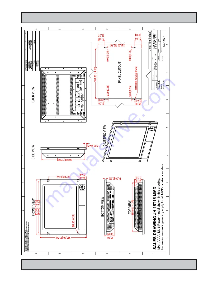 Hatterland Display JH 15T15 MMD-xxx-Axxx User Manual Download Page 58