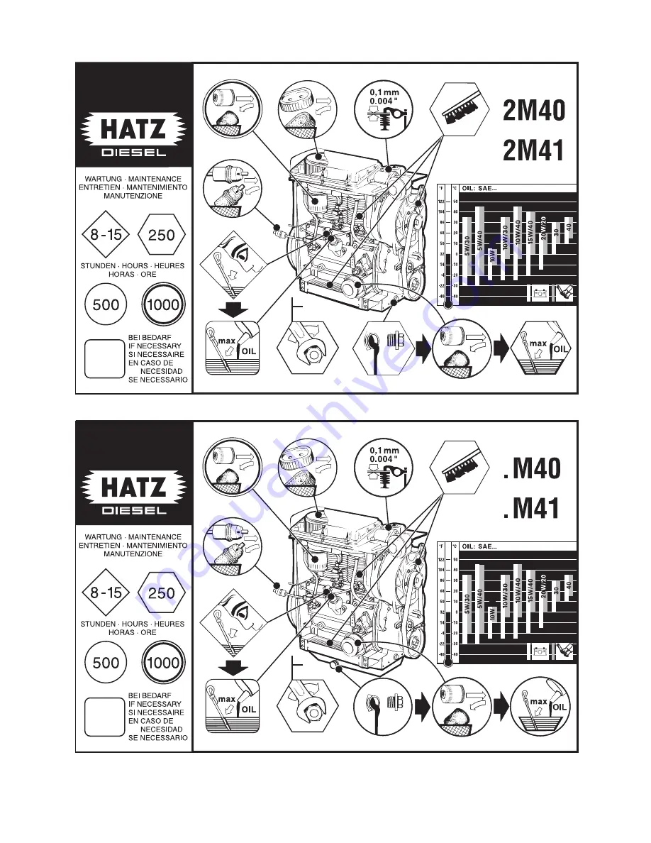 Hatz 2 - 4 L 40 Instruction Book Download Page 16