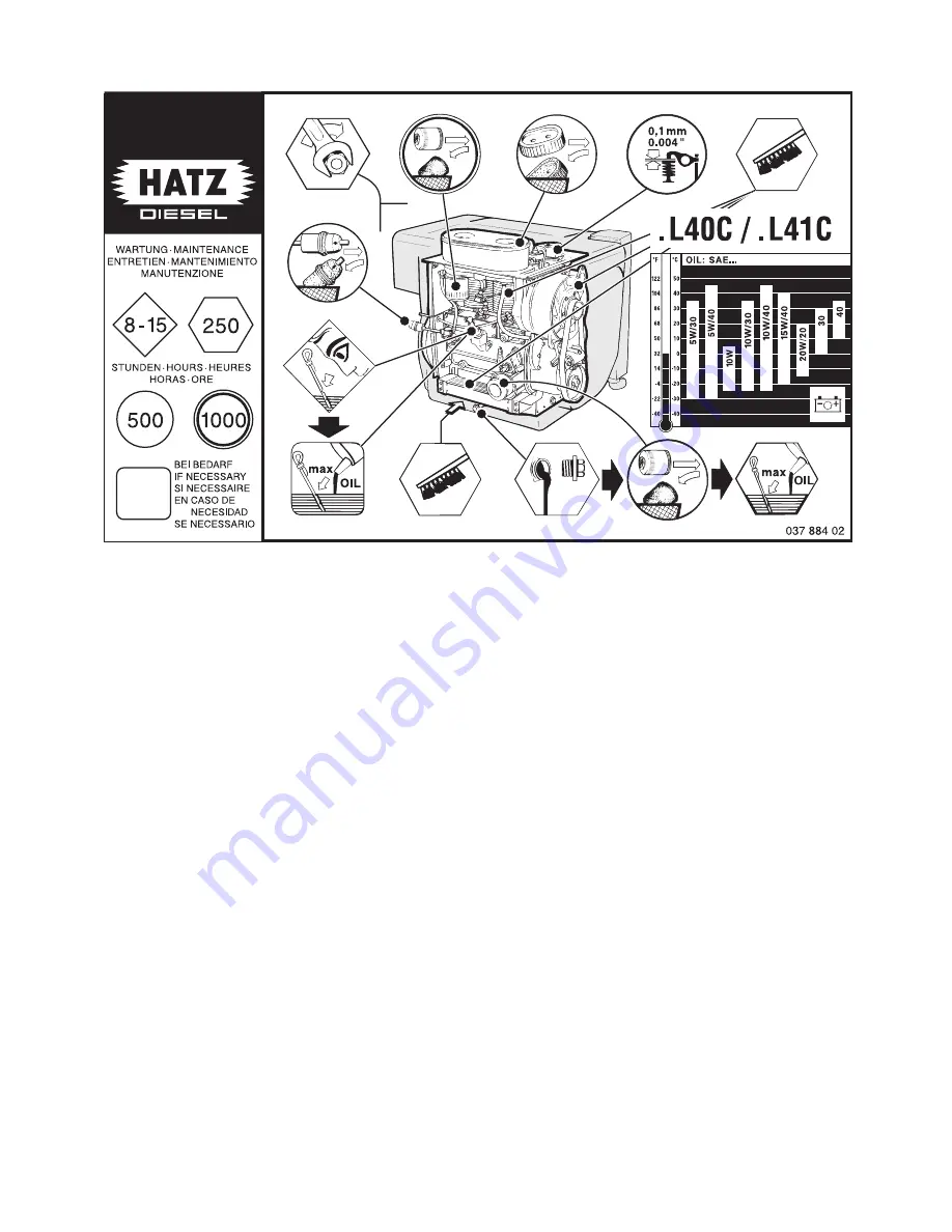 Hatz 2 - 4 L 40 Скачать руководство пользователя страница 17