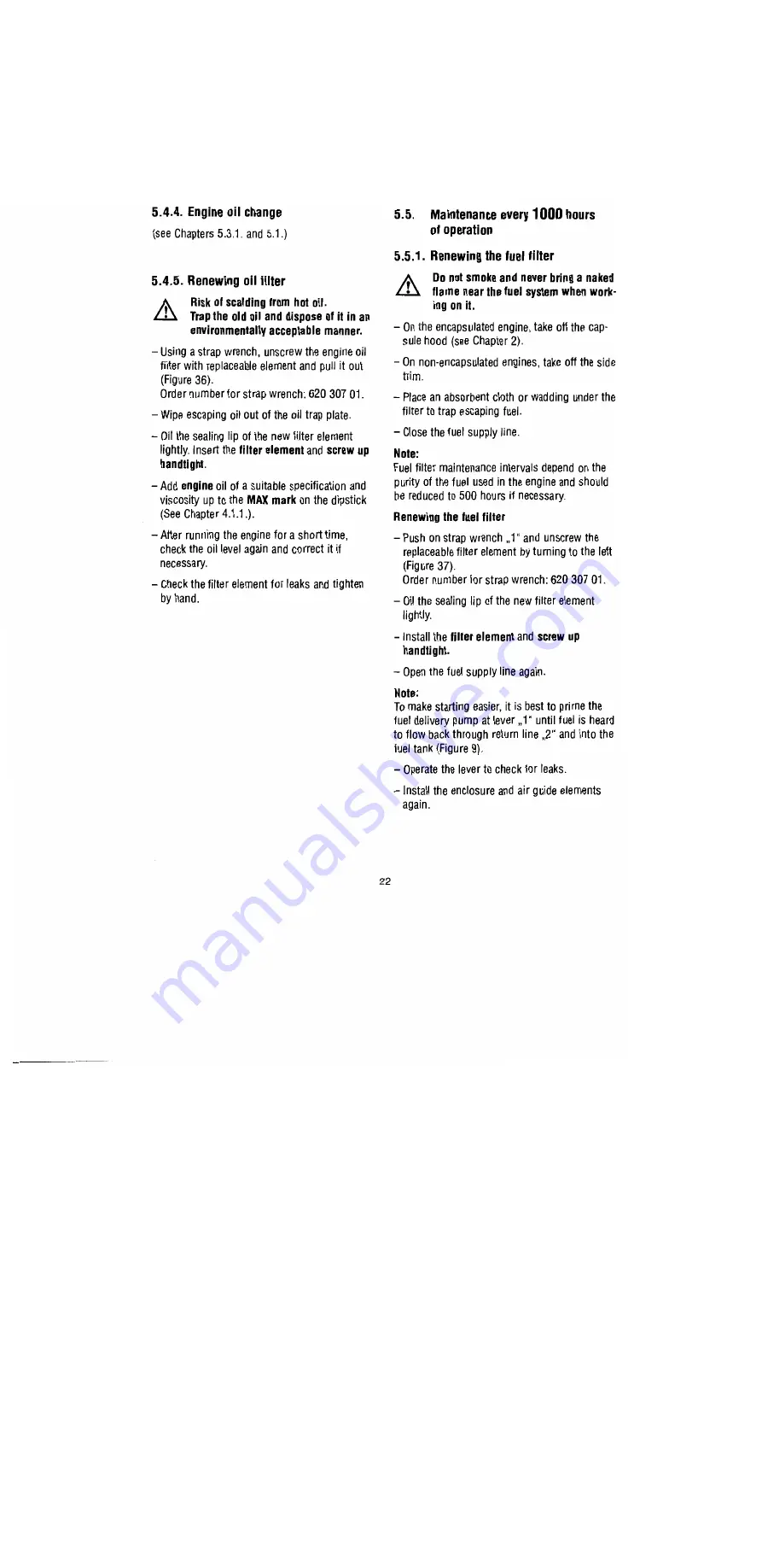 Hatz 2L40 Series Instruction Book Download Page 23