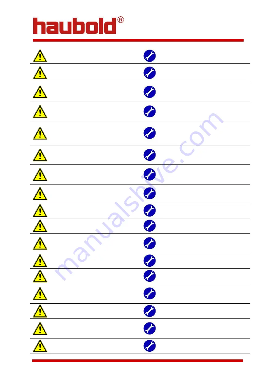 haubold 505695 Operating Instructions Manual Download Page 13