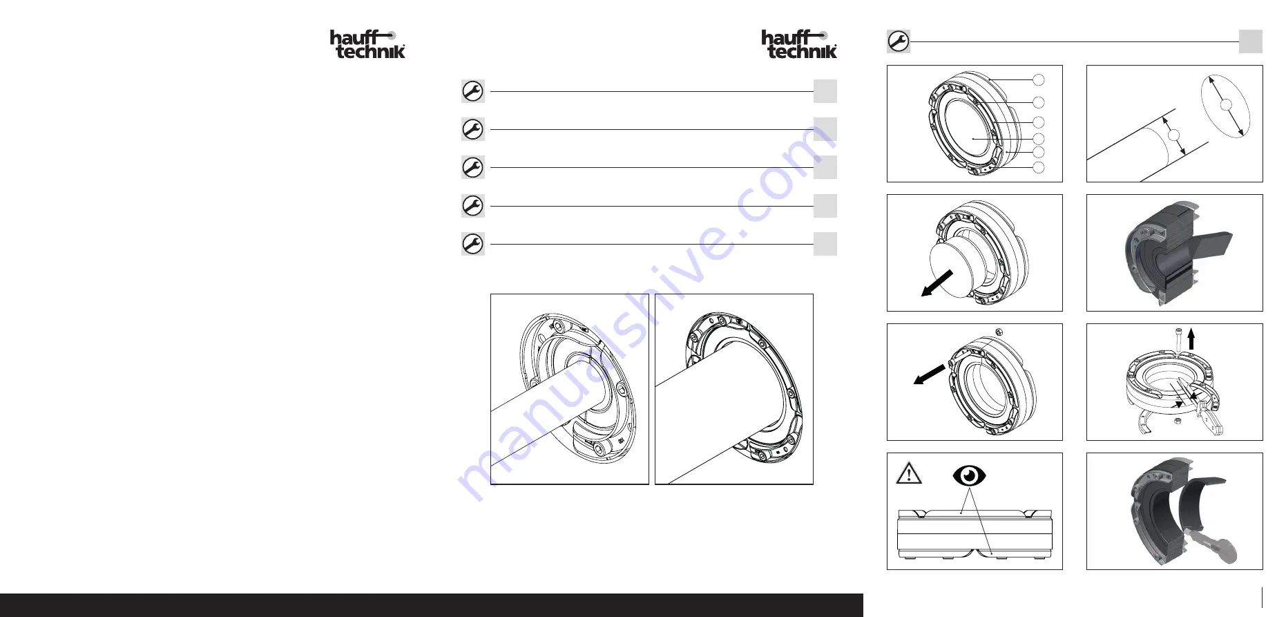 Hauff-Technik HSD SSG Series Assembly Instruction Manual Download Page 2