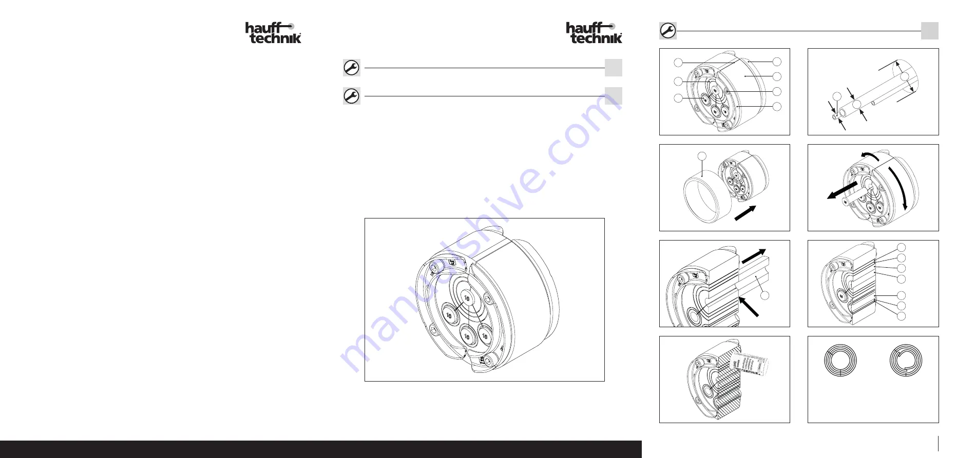 Hauff-Technik HSD100 RW 1x25/32/40+3x6-18 b40 Скачать руководство пользователя страница 1