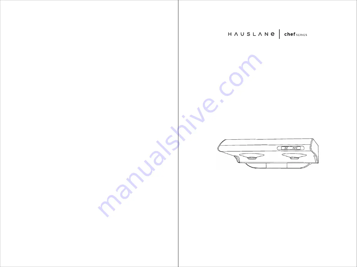 Hauslane Auto-clean Series Instruction, Use & Care Manual Download Page 1