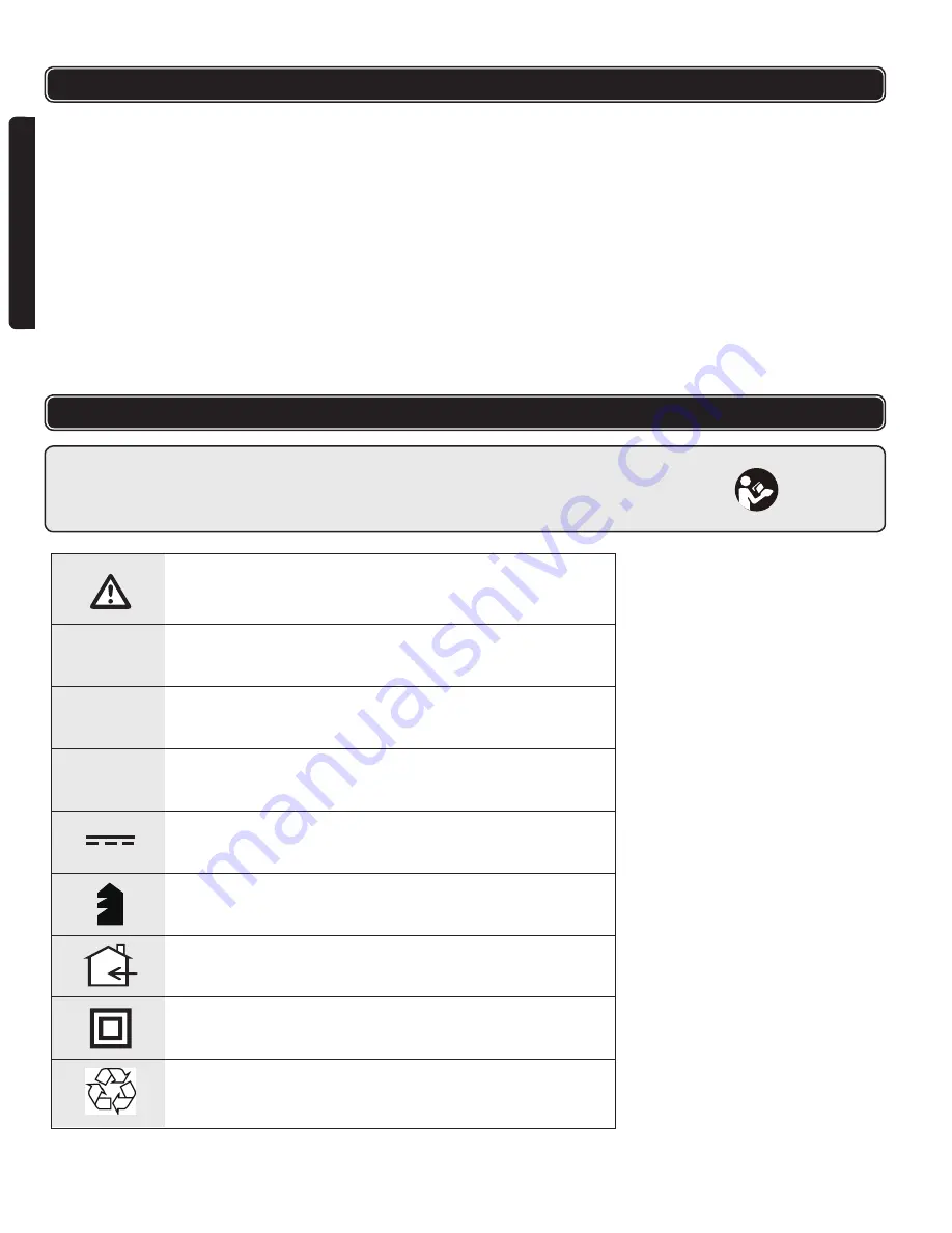 Hausmann 59595048 Operator'S Manual Download Page 3