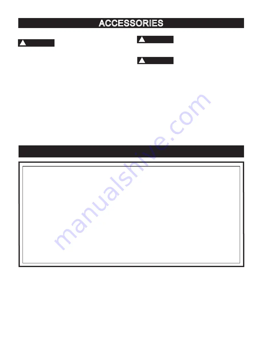 Haussmann Xpert 89335000 Operator'S Manual Download Page 31