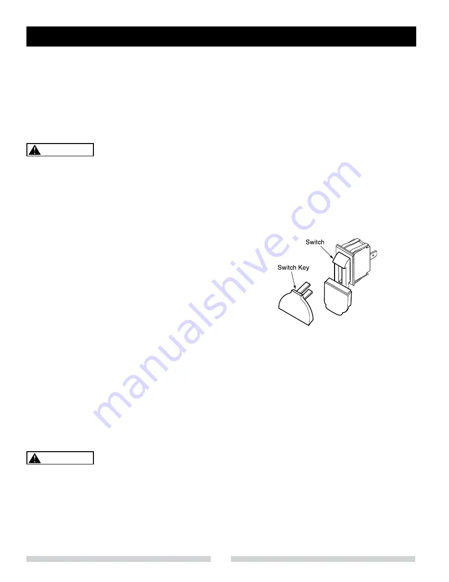 Haussmann 58485000 Operator'S Manual Download Page 24