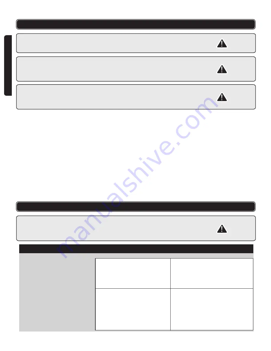 Haussmann 59595037 Operator'S Manual Download Page 10