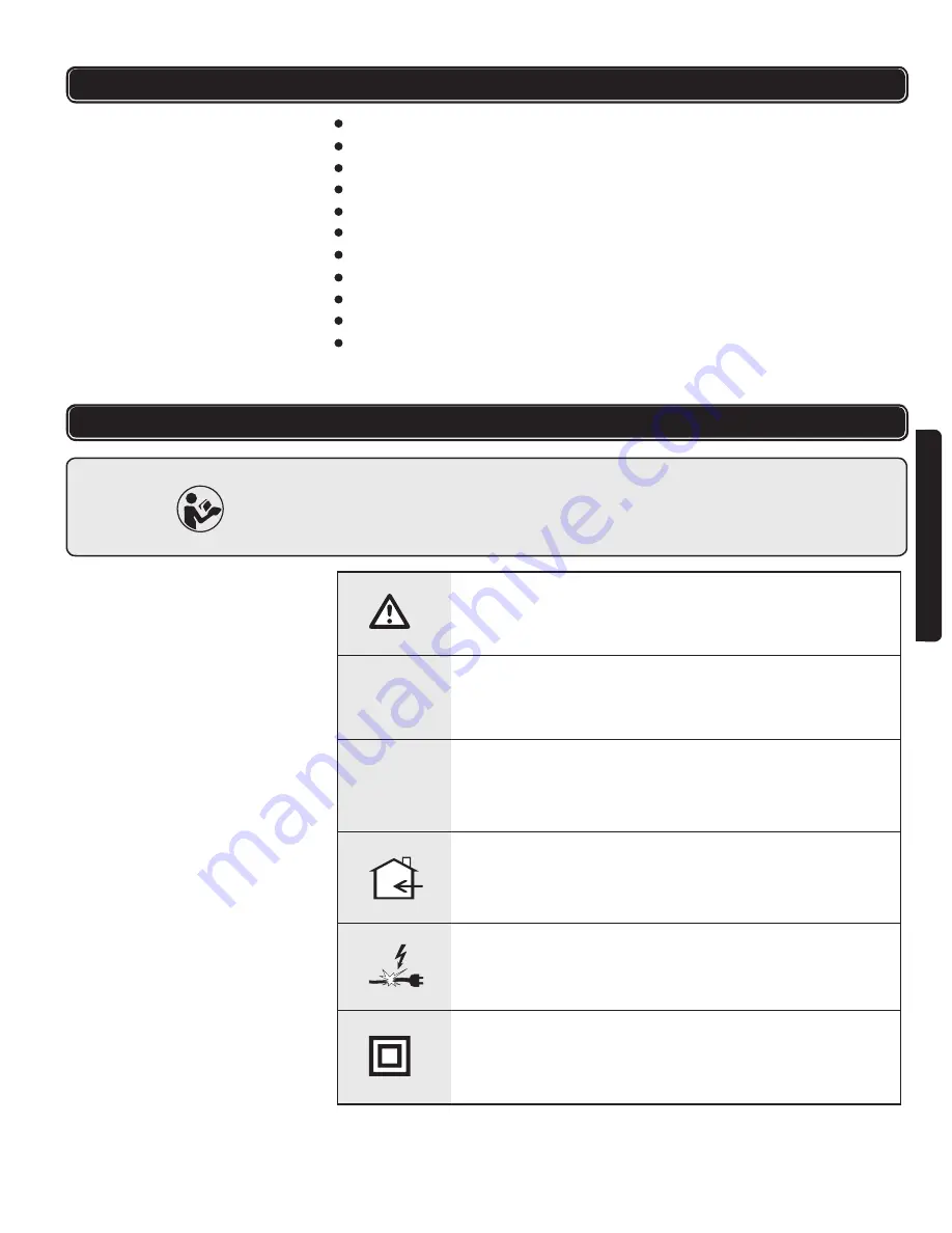 Haussmann 59595049 Operator'S Manual Download Page 14