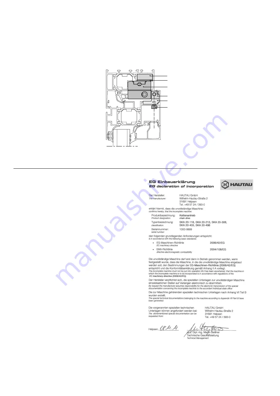 HAUTAU SKA 20-118 Mounting Instructions Download Page 18