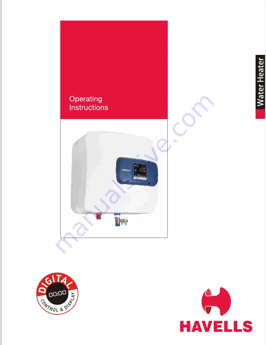 Havells Bello Digital-15 Operating Instructions Manual Download Page 1