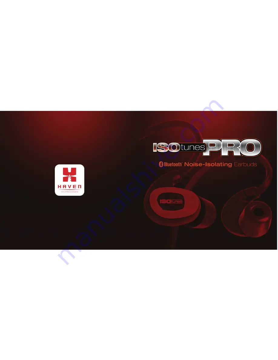 Haven ISOtunes PRO Bluetooth Скачать руководство пользователя страница 1