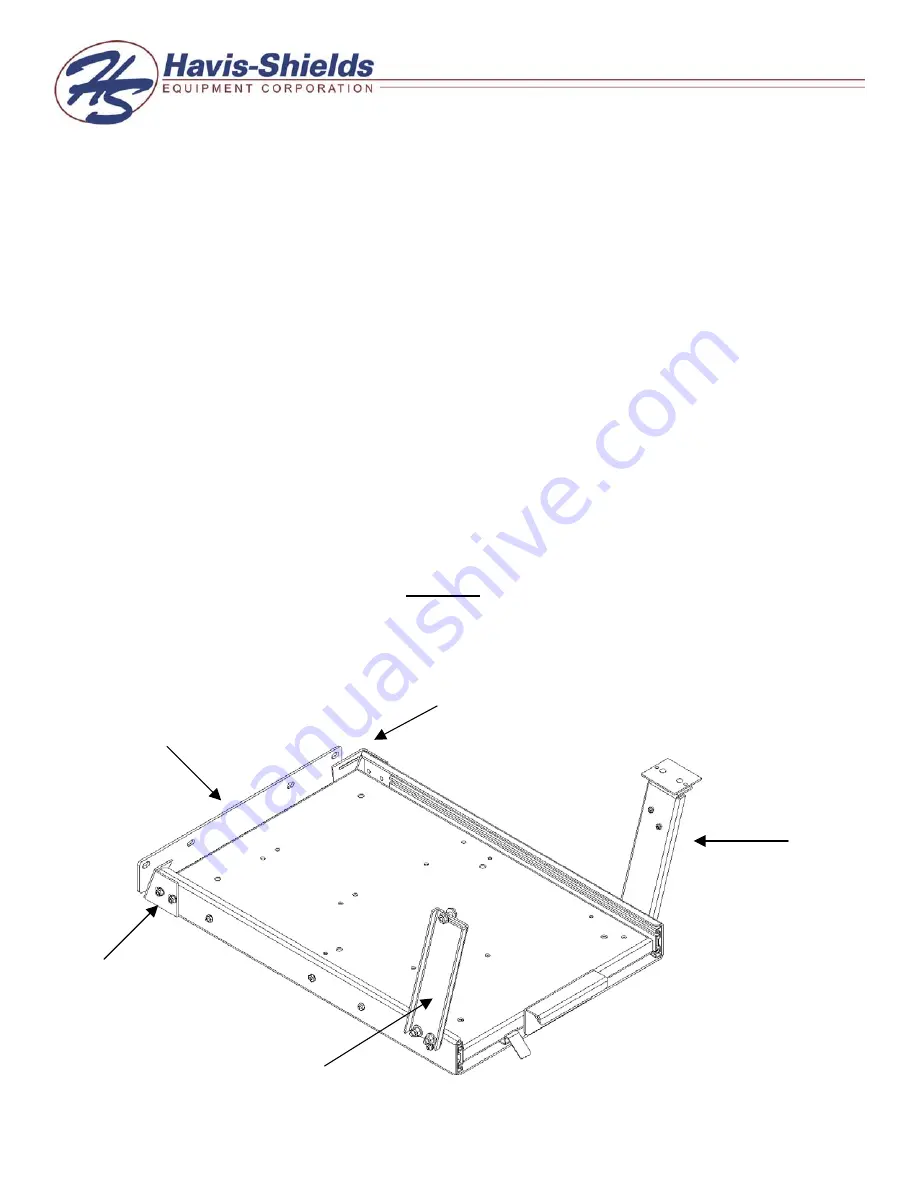 Havis-Shields Half Size Trunk Tray 1995-2008 Ford Crown Victoria C-TTB-CV Скачать руководство пользователя страница 1