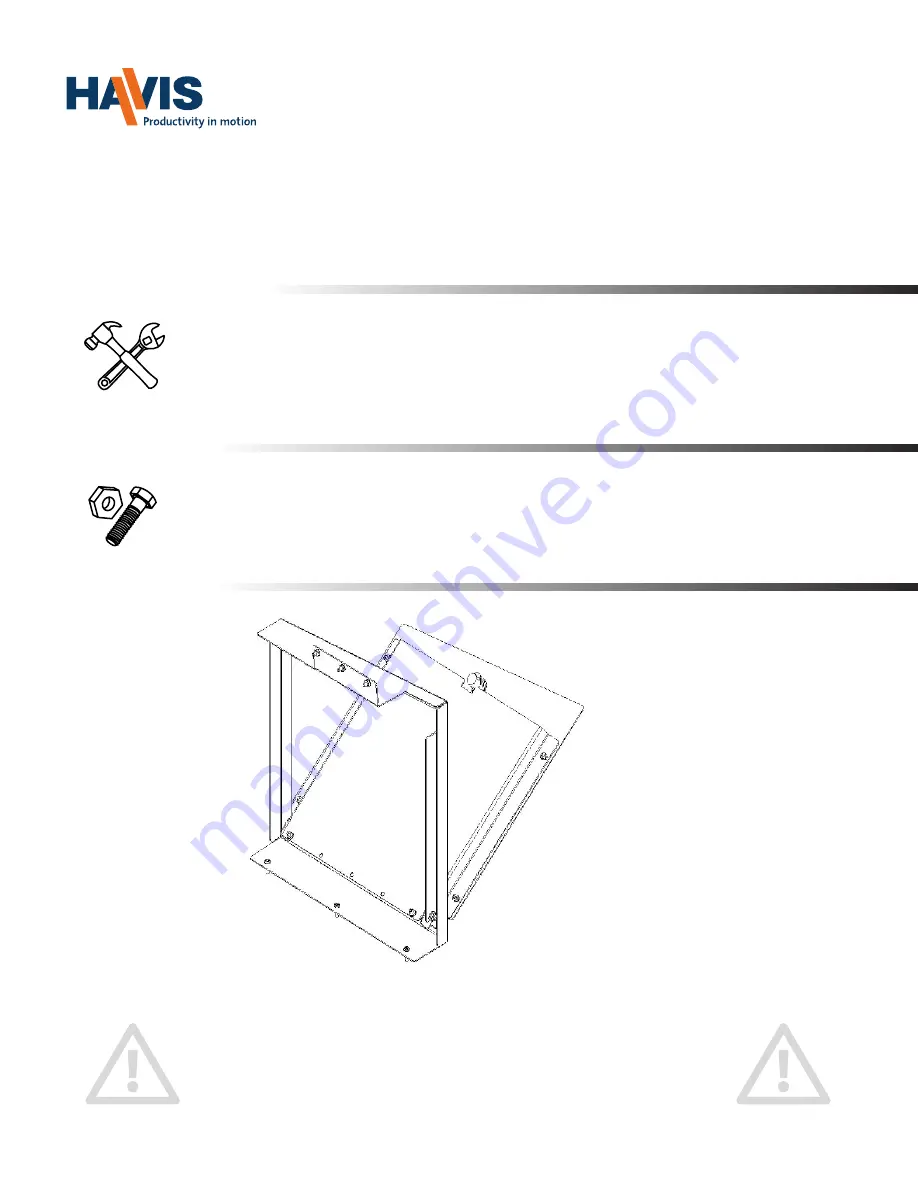 Havis 1996-2008 Crown Victoria Driver and Passenger - Trunk Side Mounts C-TSM-CV-D Install Instructions Download Page 1