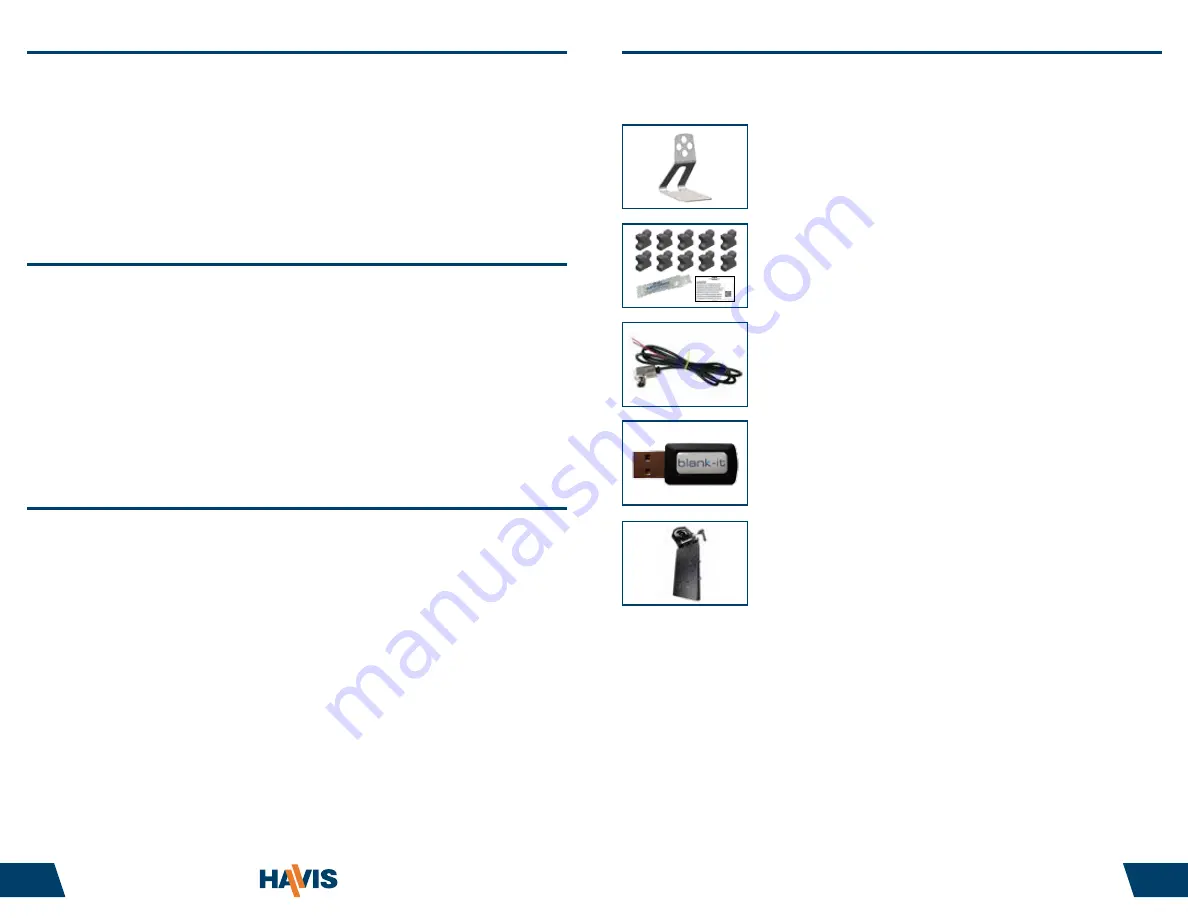 Havis DS-DELL-700 Series Owner'S Manual Download Page 19