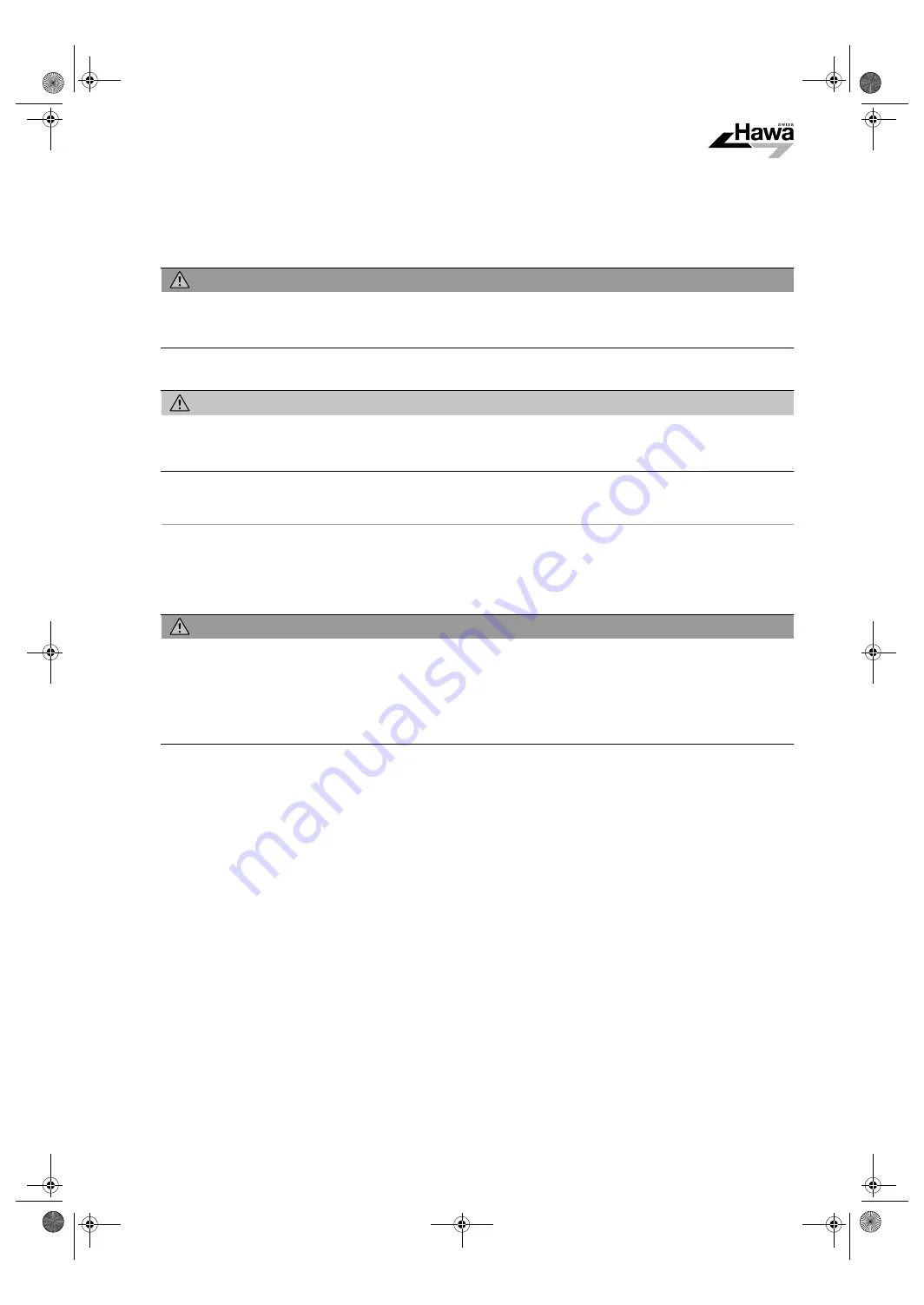 hawa HAWA-Frontslide 100/matic-Telescopic 4 Planning And Installation Instructions Download Page 4