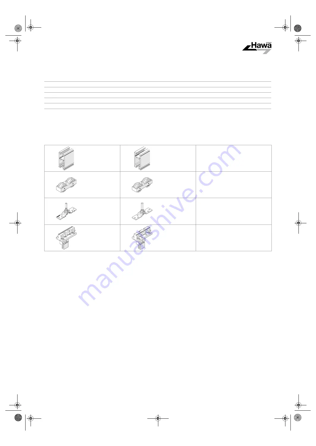 hawa HAWA-Frontslide 100/matic-Telescopic 4 Planning And Installation Instructions Download Page 19