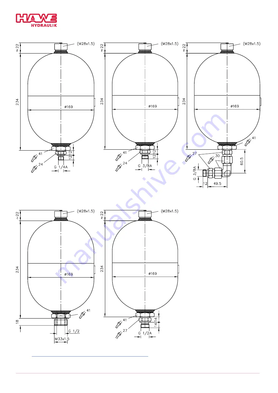 HAWE Hydraulik D 7969 AC Скачать руководство пользователя страница 14