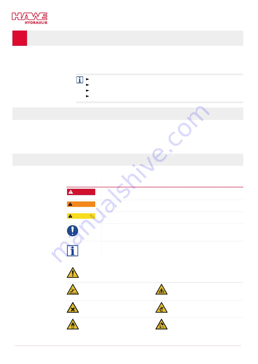 HAWE Hydraulik HR 050 Original Assembly Instructions Download Page 4