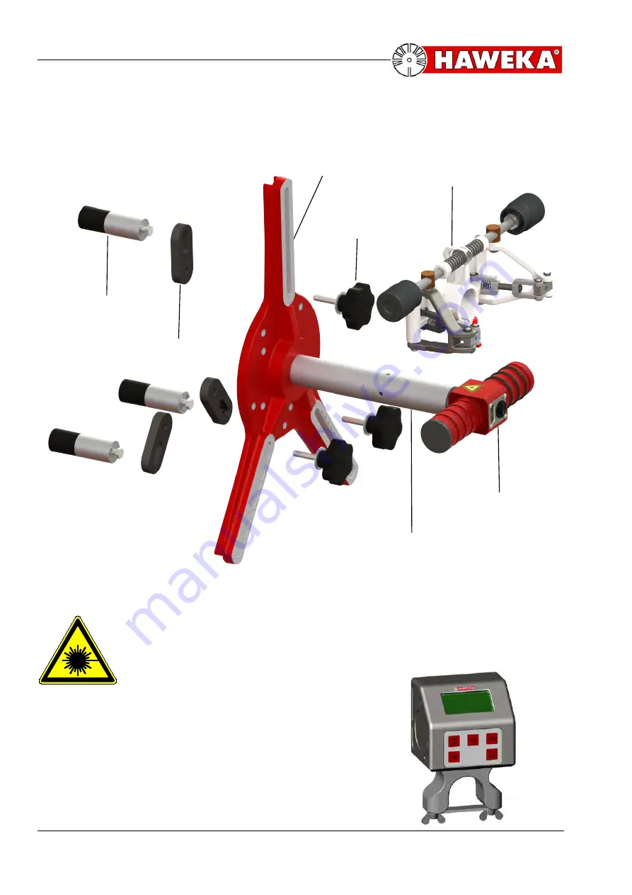 HAWEKA AXIS 500 Operating Instructions Manual Download Page 10