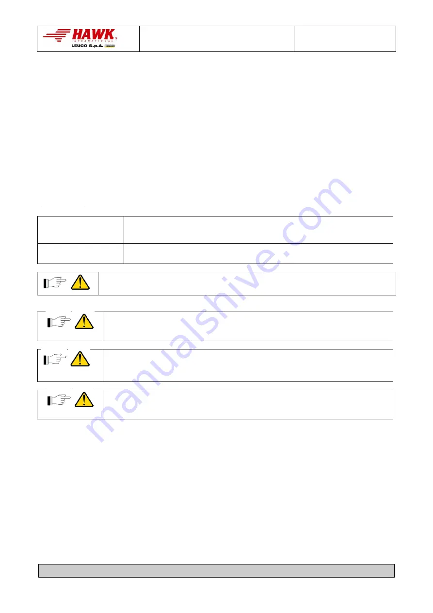 Hawk XLT HT IEX Series Instruction Manual Download Page 7