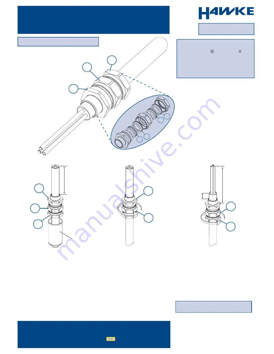 Hawke 501/423 Exd IIC Скачать руководство пользователя страница 1