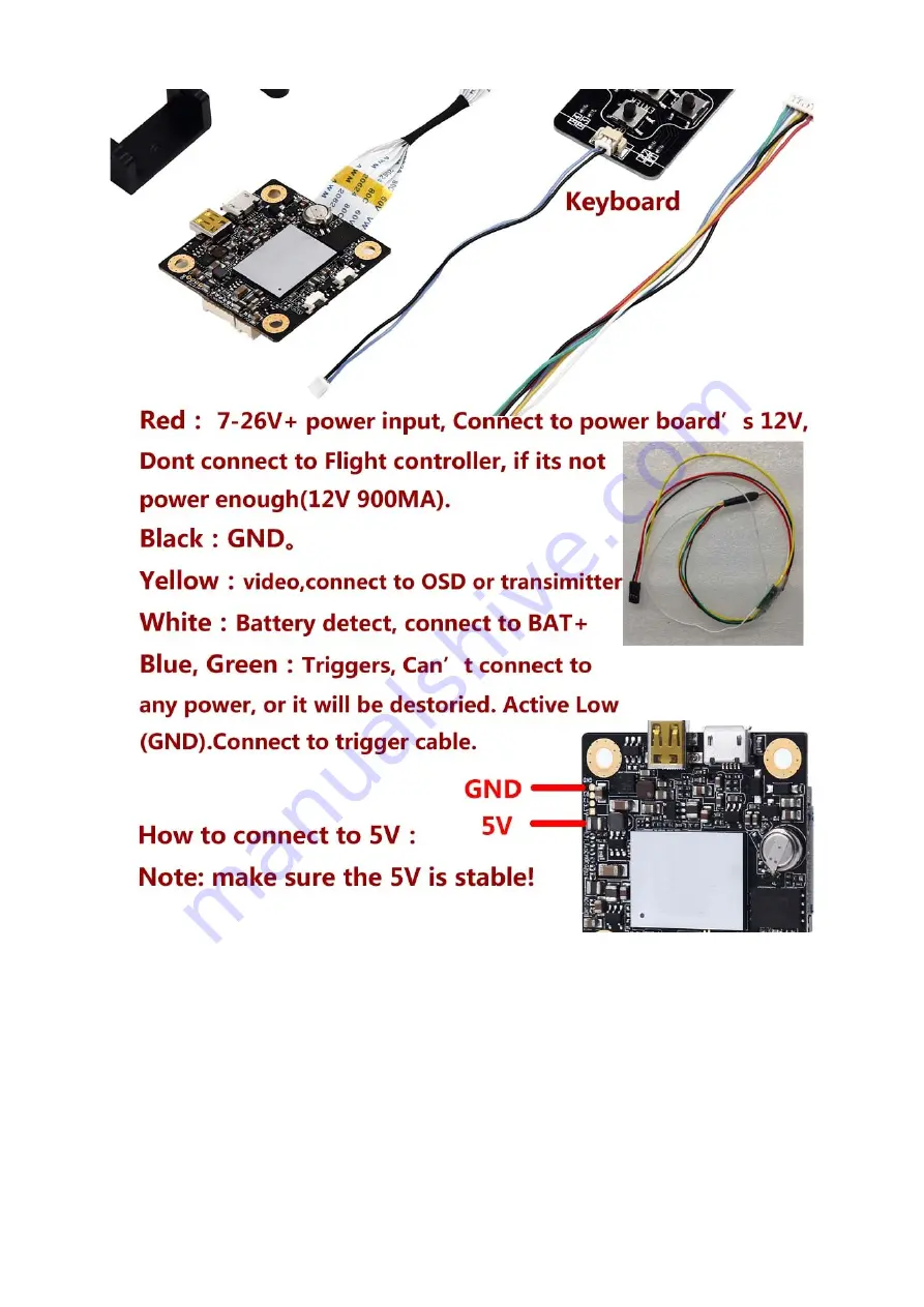 Hawkeye Mfg FIREFLY 4K Split Cam V3.0 Quick Start Manual Download Page 6