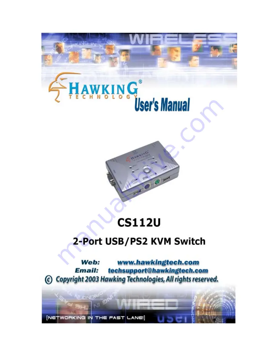 Hawking CS112U User Manual Download Page 1