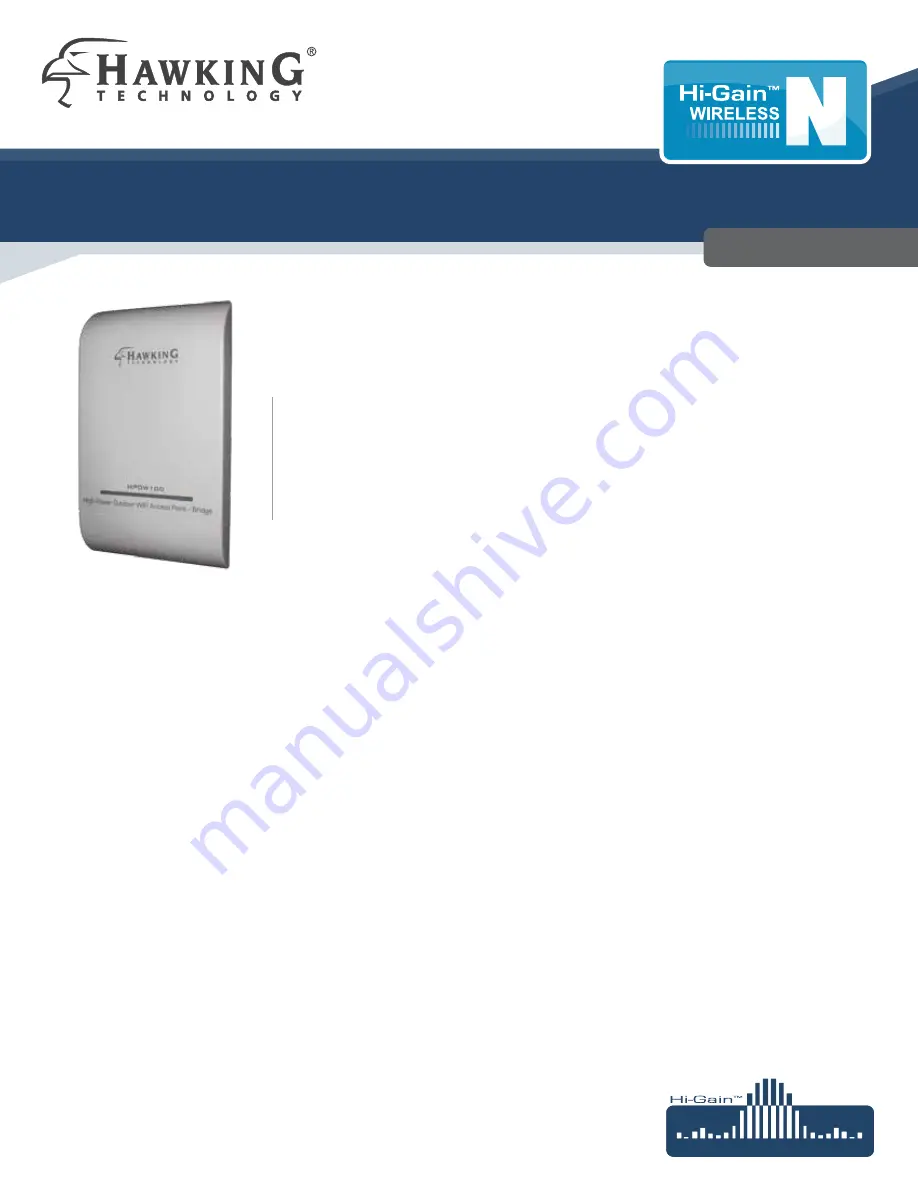 Hawking HPOW10D Installation Manual Download Page 1