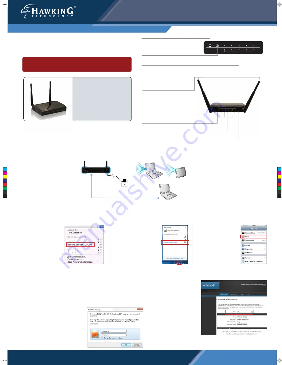 Hawking HWABN2 Quick Installation Manual Download Page 1