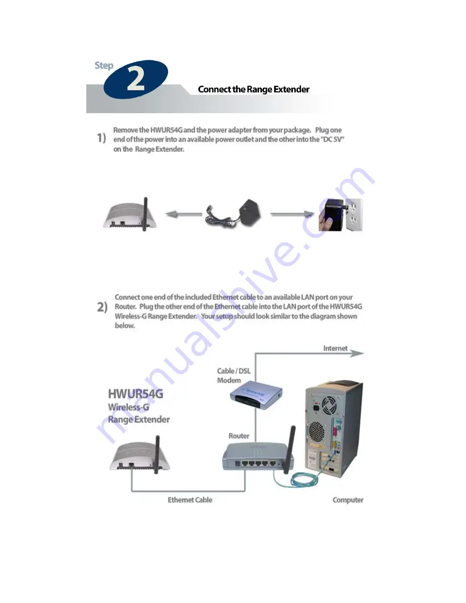 Hawking HWUR54G Quick Installation Manual Download Page 3