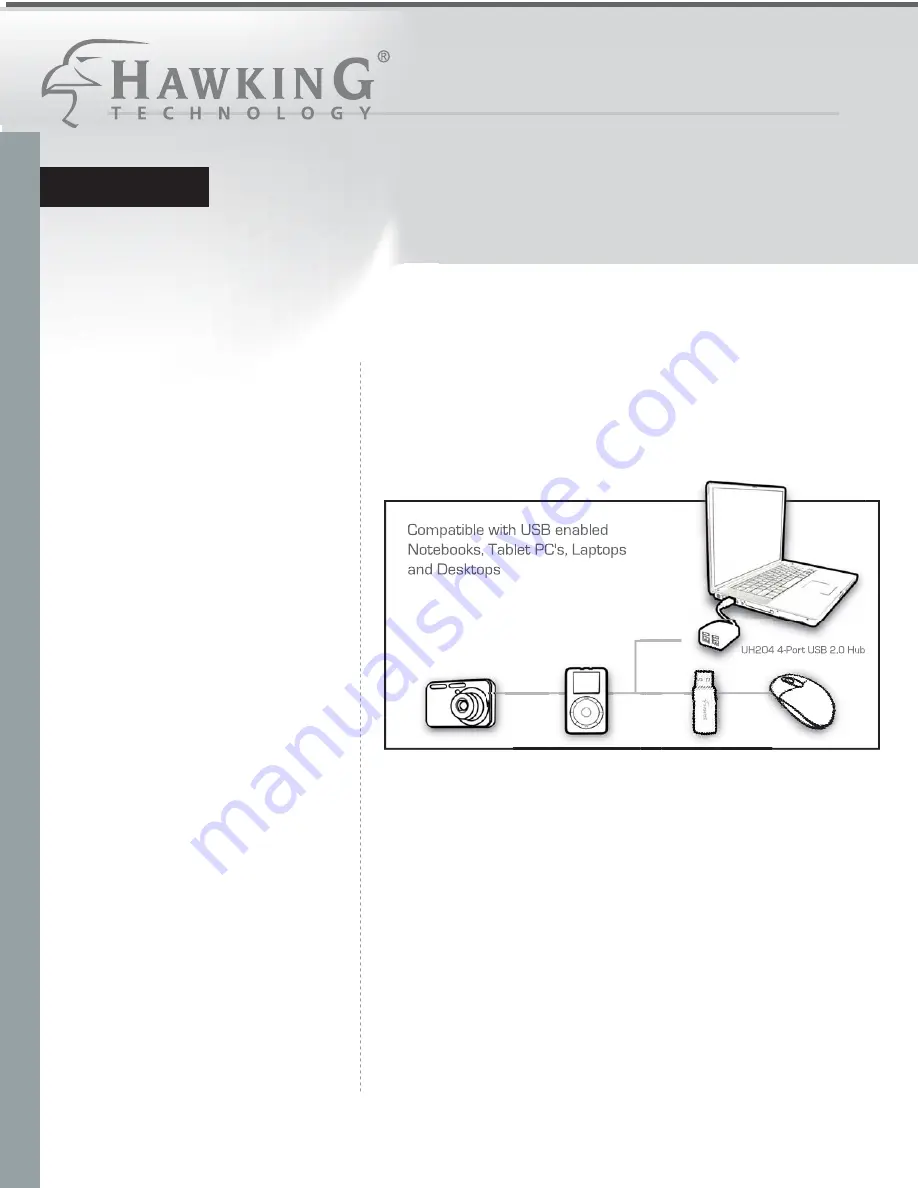 Hawking UH204 Specifications Download Page 2