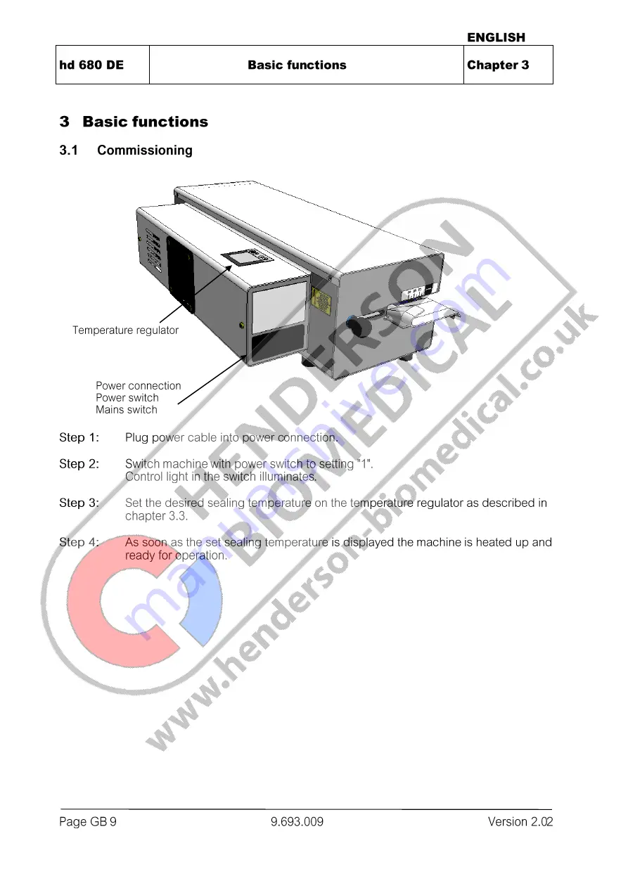 hawo hd 680 DE Instruction Manual Download Page 9