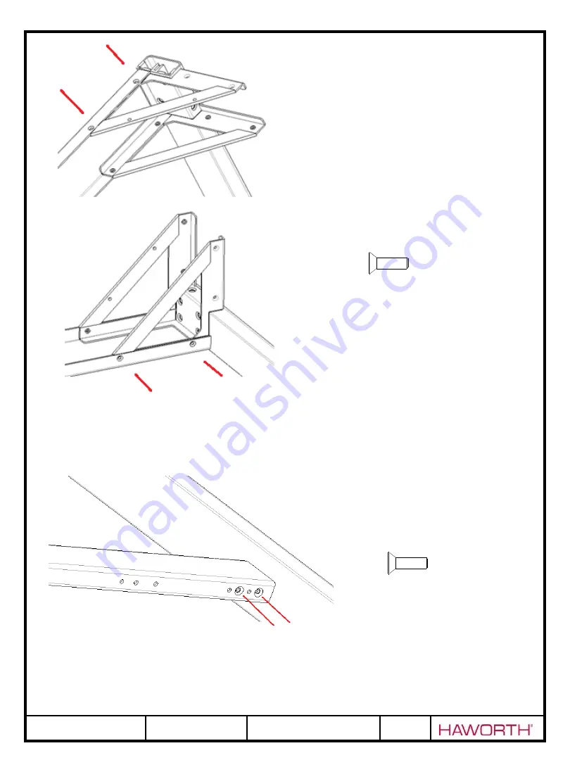 Haworth Intuity Parkbench Installation Manual Download Page 6