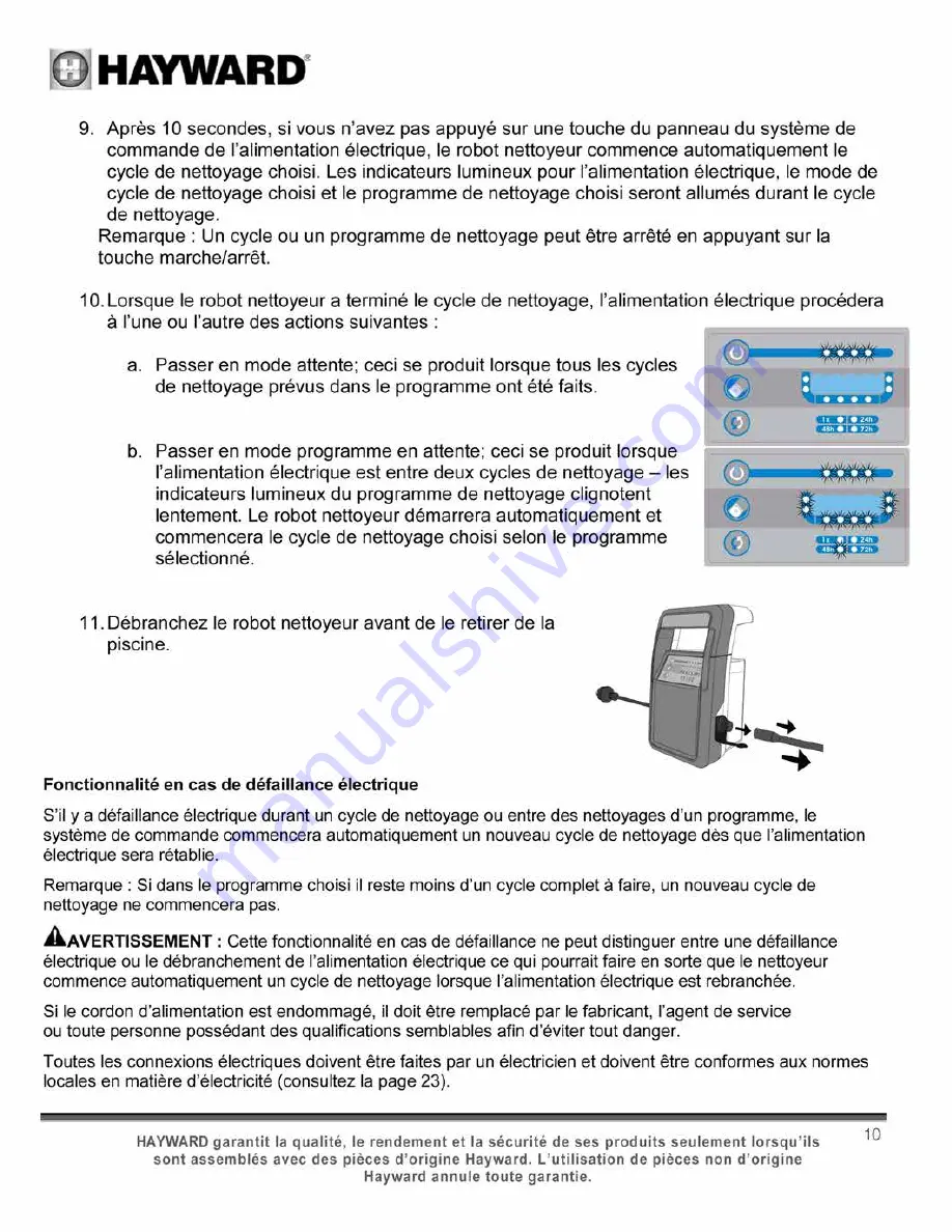 Hayward AquaVac 500 Owner'S Manual Download Page 33