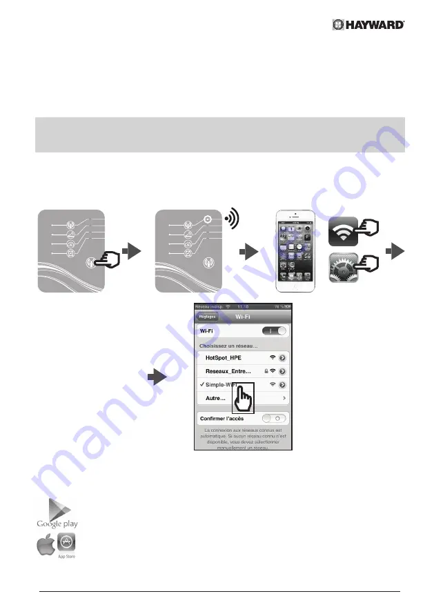 Hayward MODULE WIFI SMART TEMP Installation Instructions Manual Download Page 24