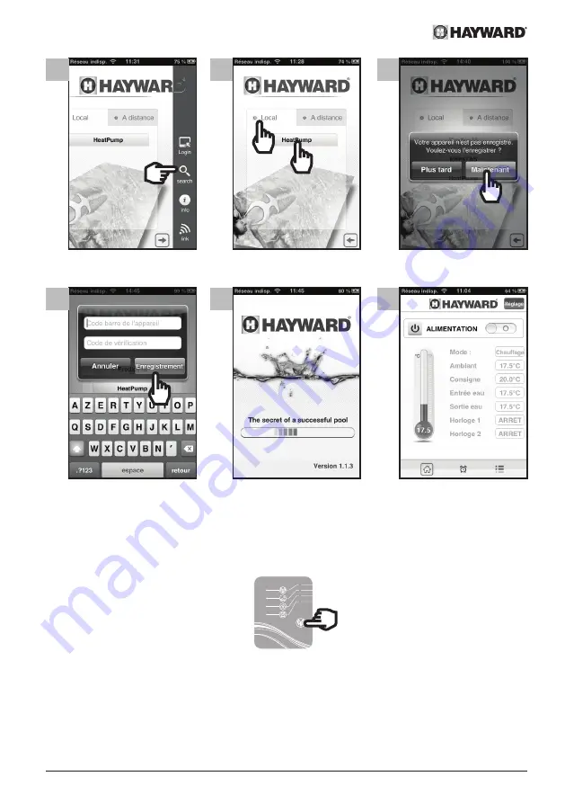 Hayward MODULE WIFI SMART TEMP Скачать руководство пользователя страница 44