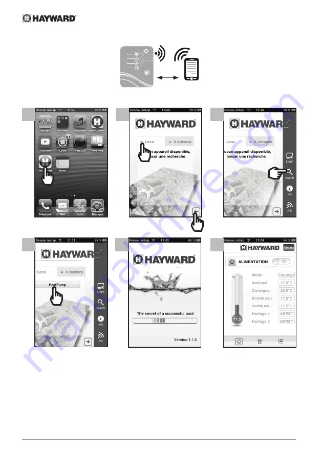 Hayward MODULE WIFI SMART TEMP Скачать руководство пользователя страница 105