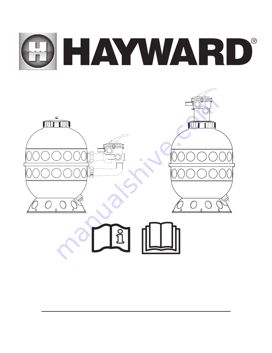 Hayward ProSeries S160SIE Скачать руководство пользователя страница 2