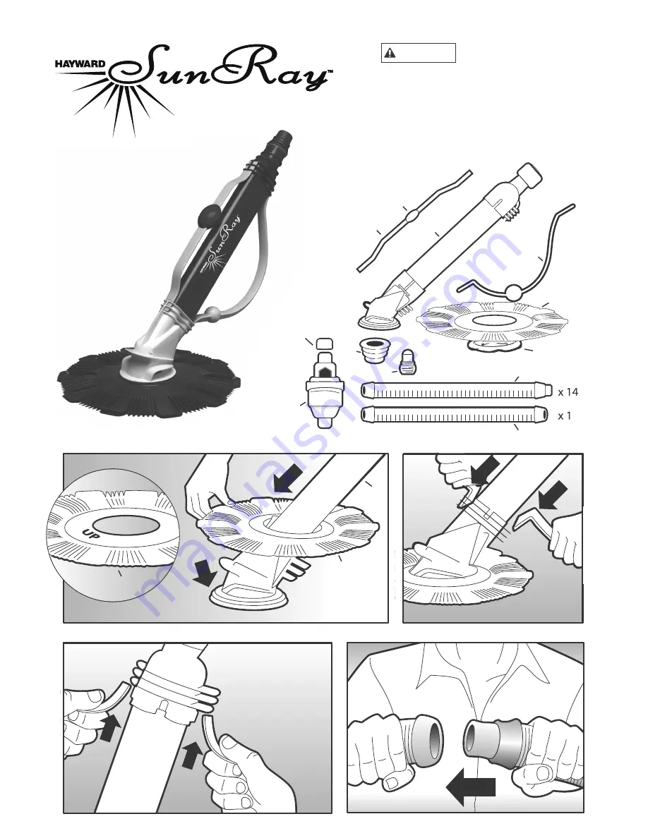 Hayward SunRay Скачать руководство пользователя страница 1