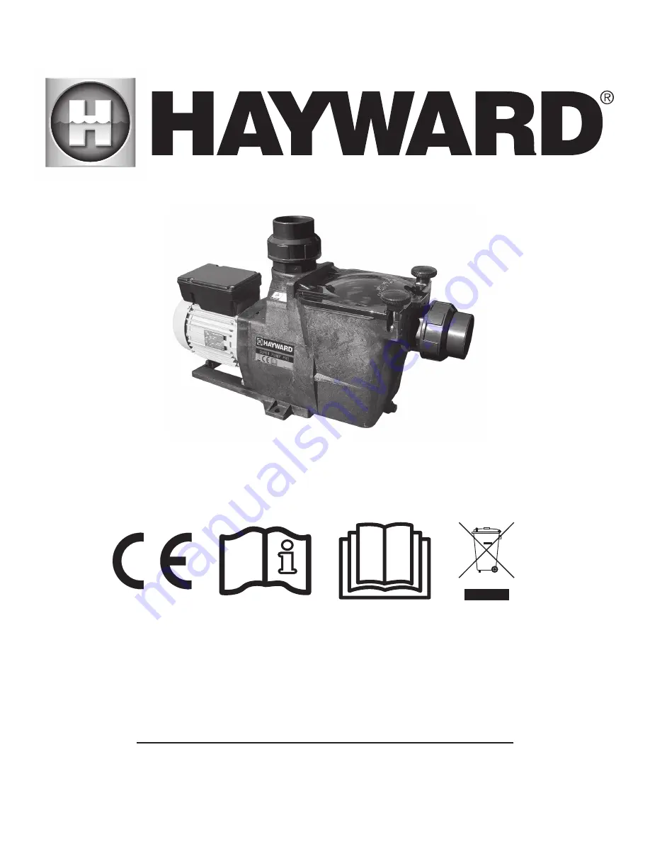 Hayward Super Pump Pro Скачать руководство пользователя страница 20