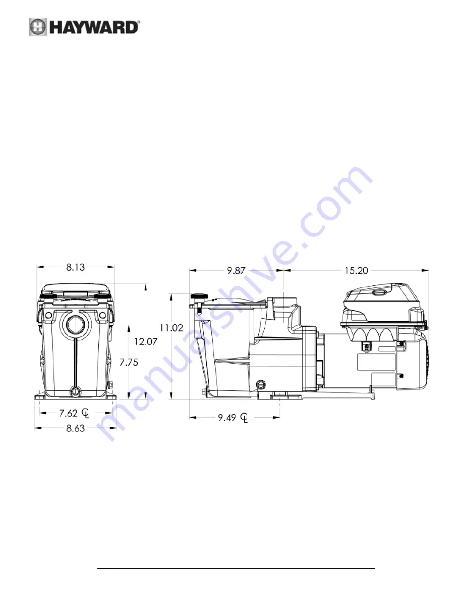 Hayward Super Pump® VS Owner'S Manual Download Page 40