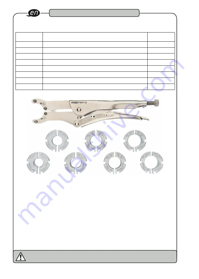 Hazet 1847-12 Operating Instructions Manual Download Page 10