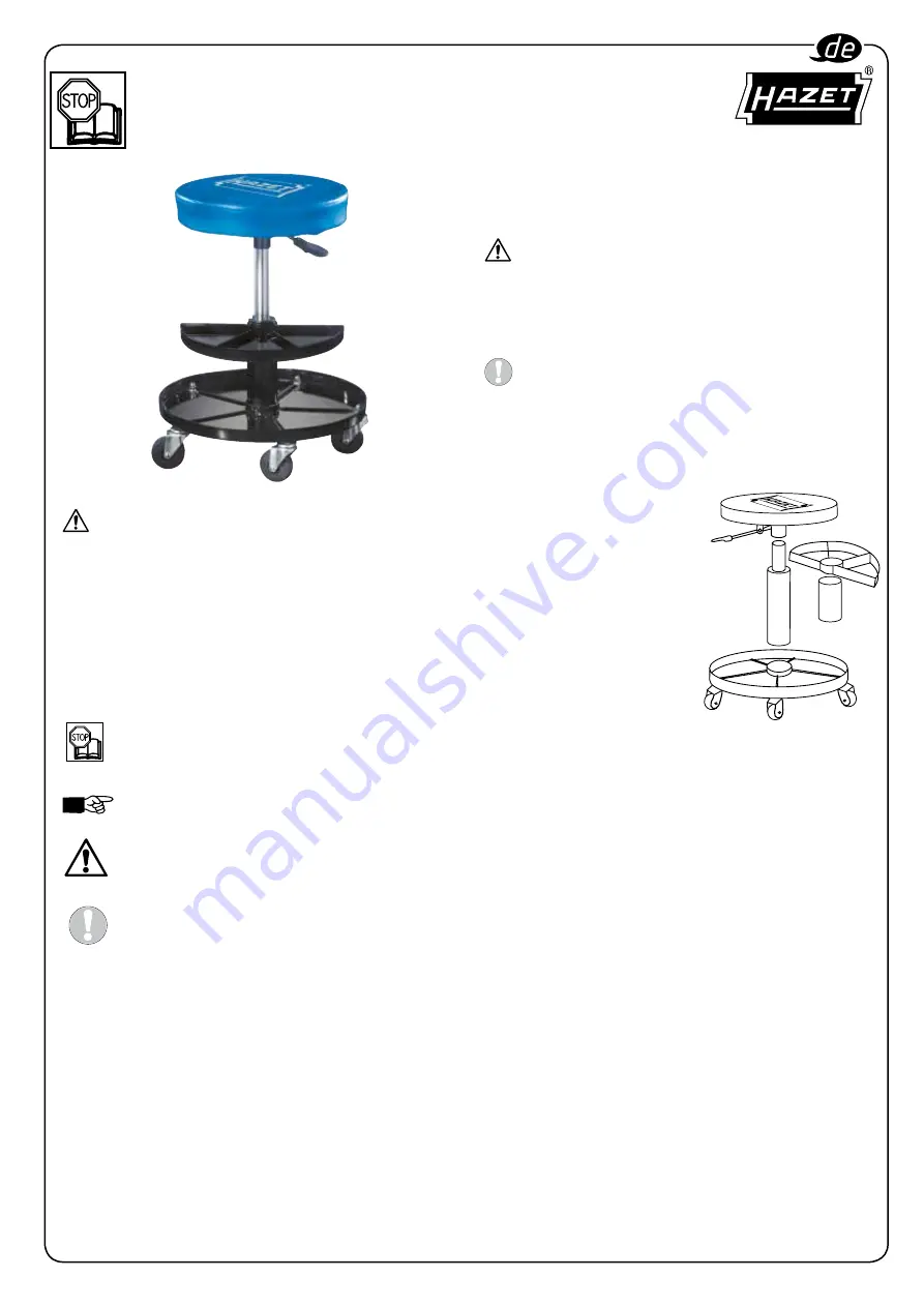 Hazet 195-4 Operating Instructions Download Page 1