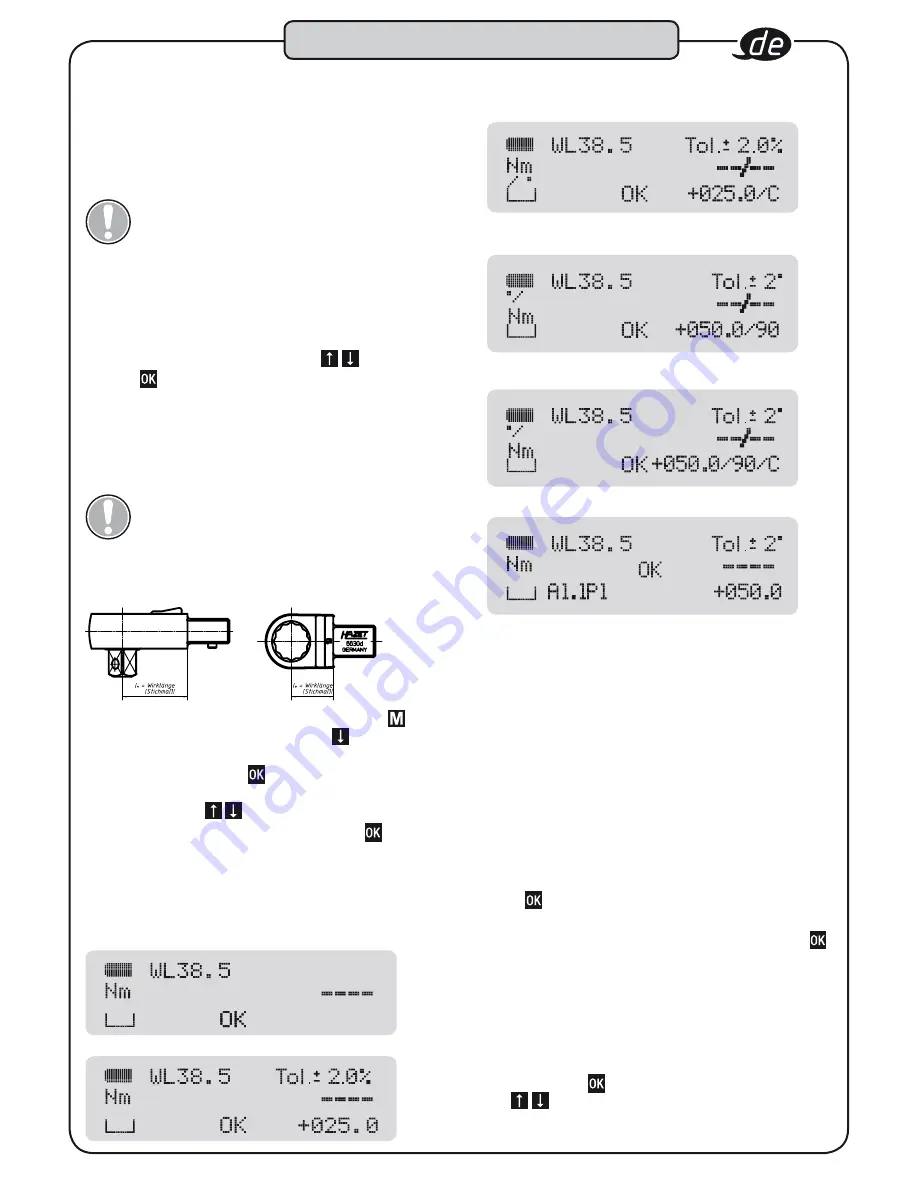 Hazet 7250-2sTAC Operating Instructions Manual Download Page 9