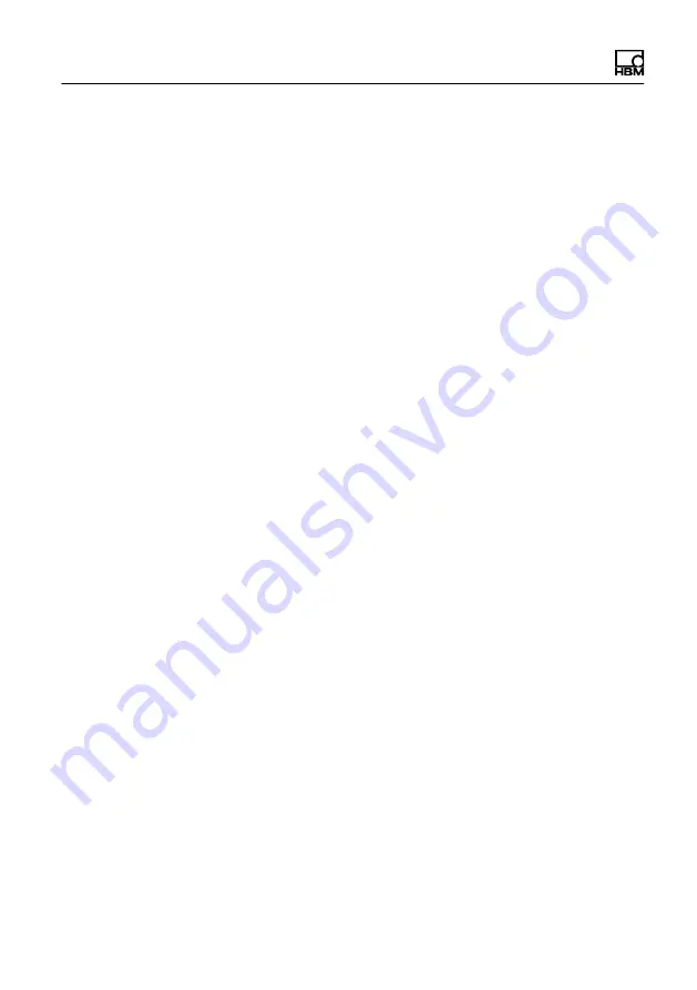 HBM AED9101D Operating Manual Download Page 9