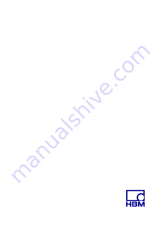 HBM AED9101D Operating Manual Download Page 36